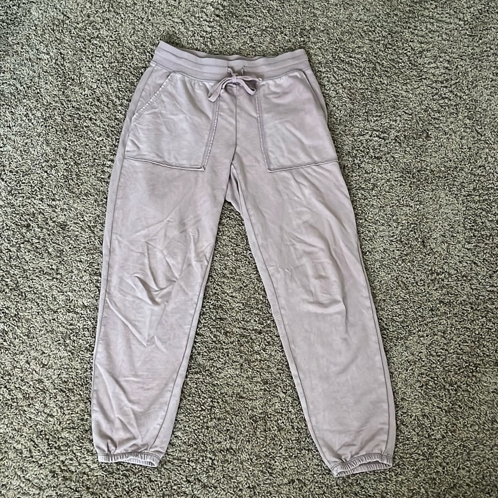 aerie real good sunwashed distressed jogger
